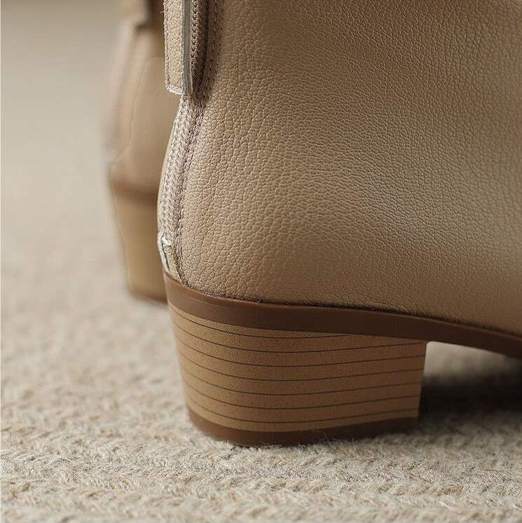 Adeline | Leather Boots