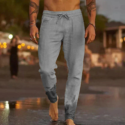 Linen beach pants