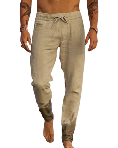 Linen beach pants