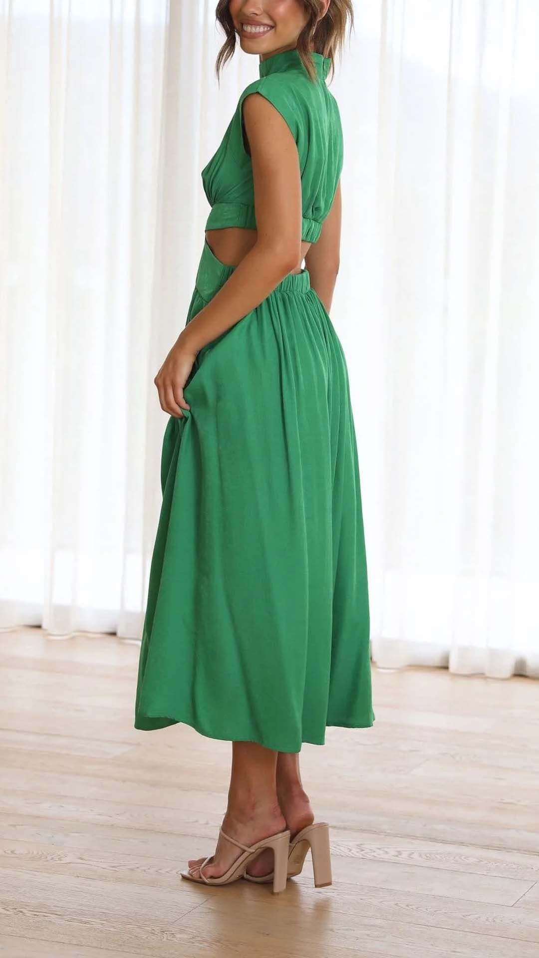 REINA | Sleeveless Maxi Dress