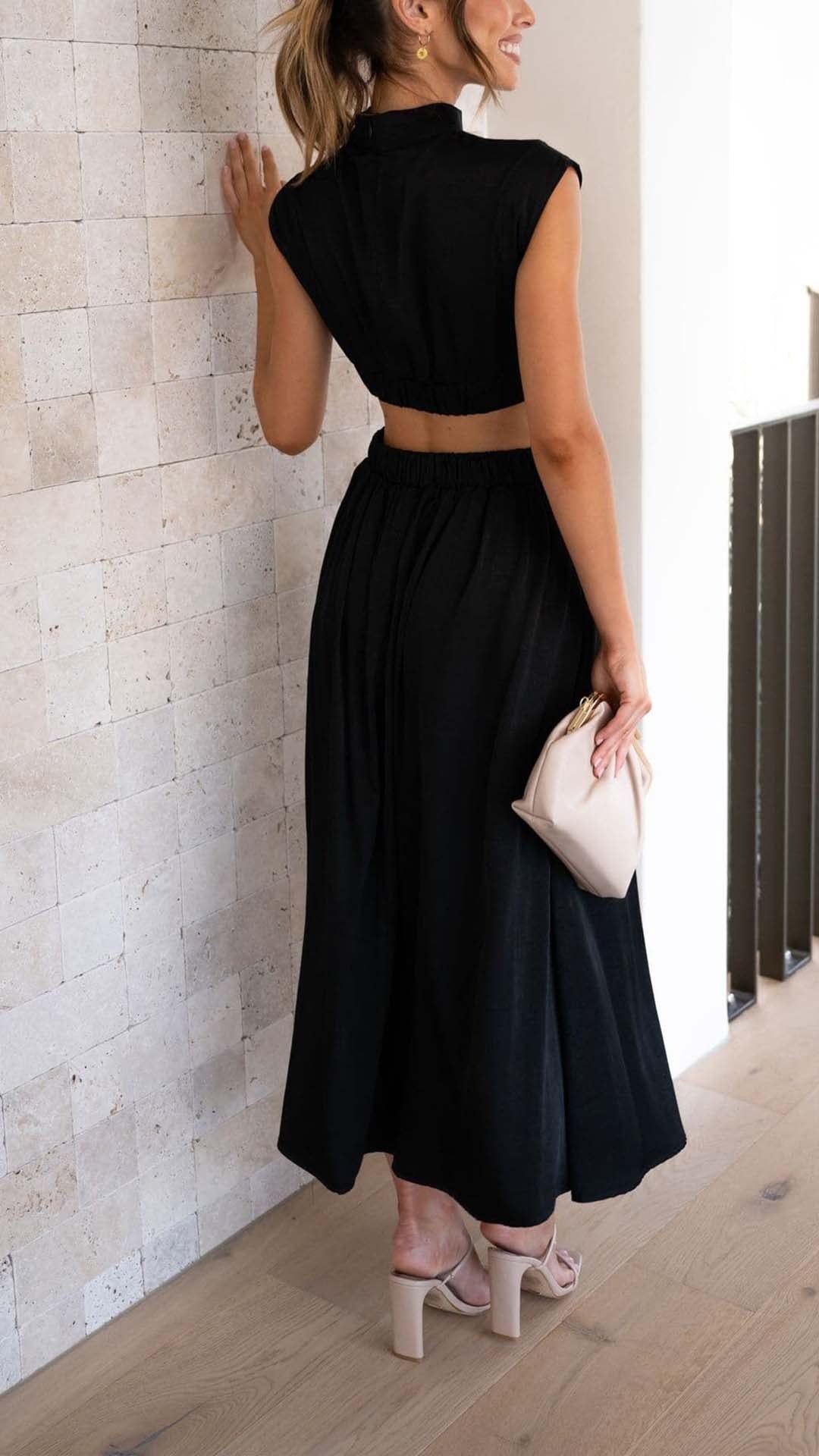 REINA | Sleeveless Maxi Dress