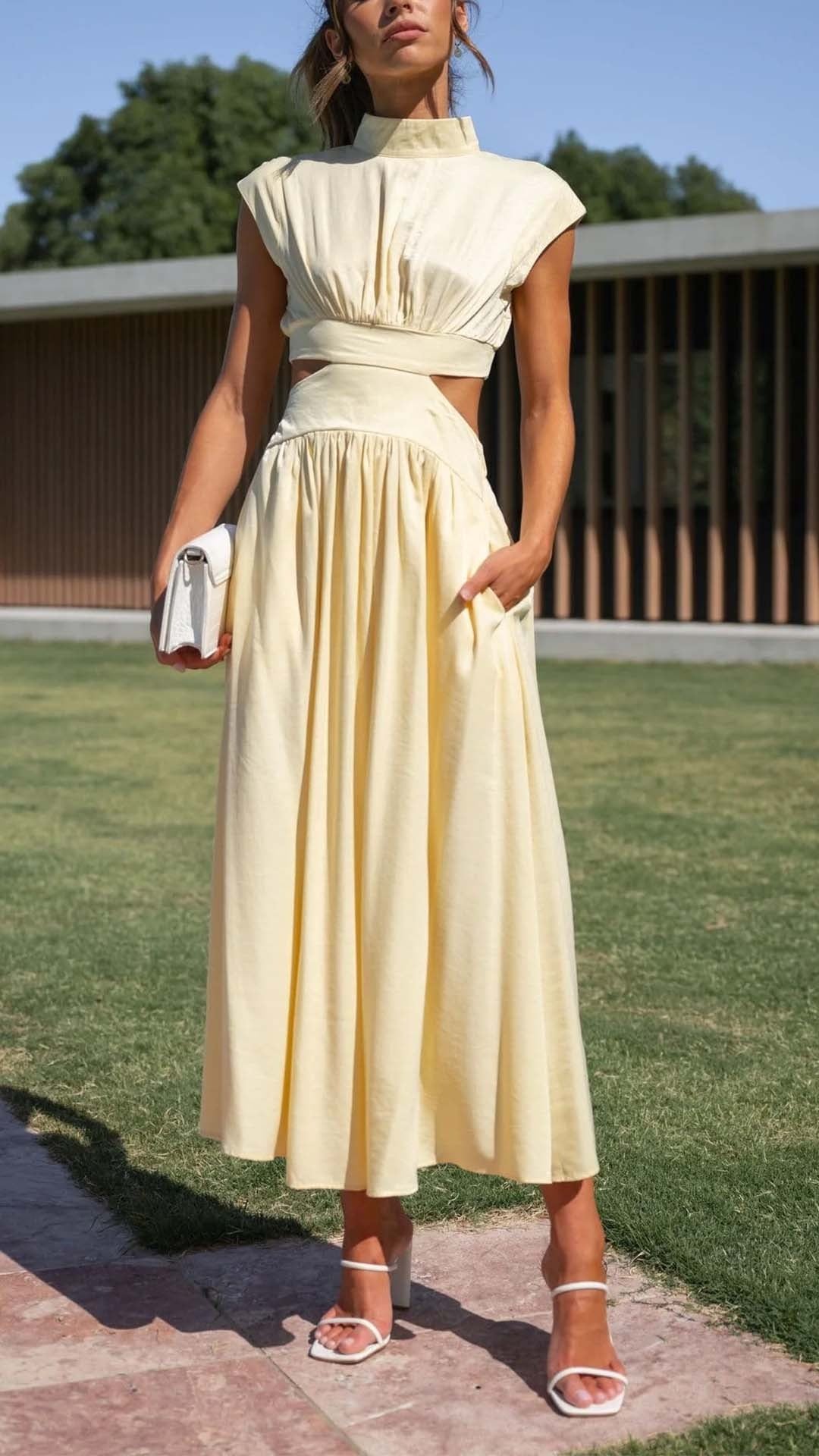 REINA | Sleeveless Maxi Dress