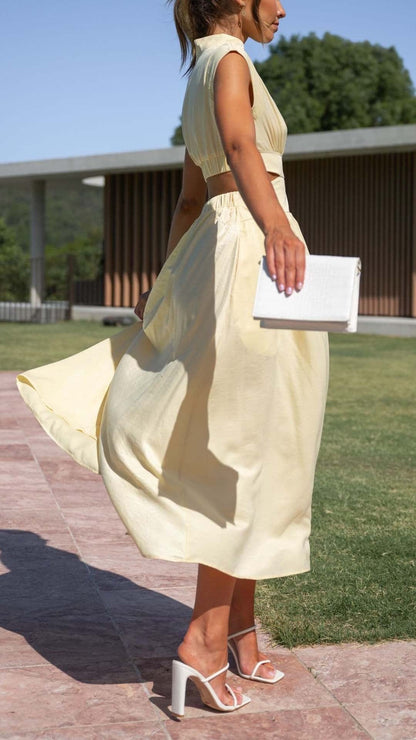 REINA | Sleeveless Maxi Dress