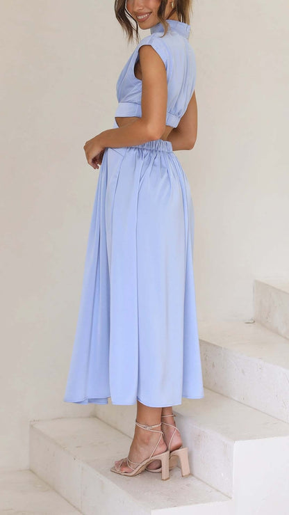 REINA | Sleeveless Maxi Dress