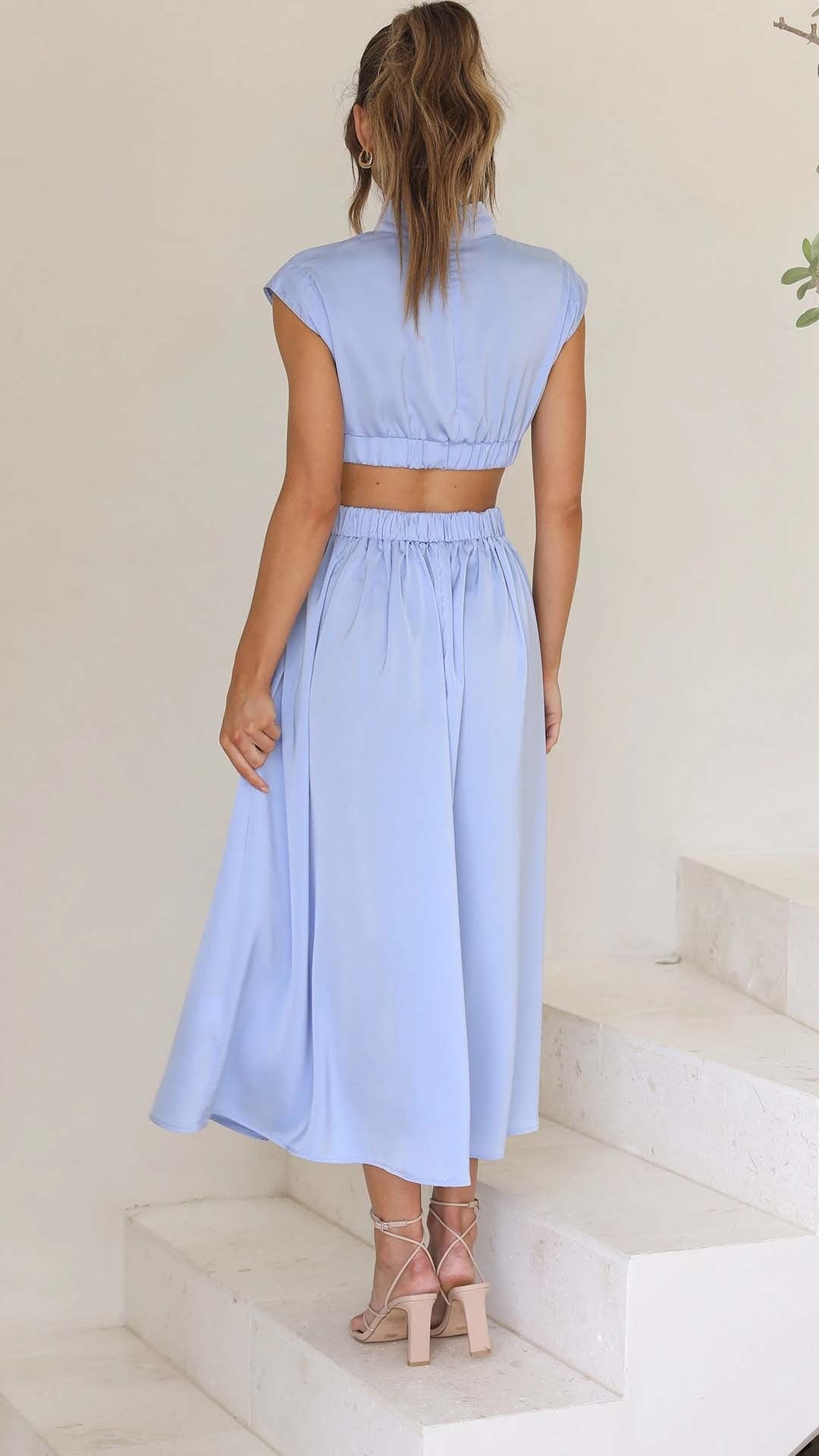 REINA | Sleeveless Maxi Dress