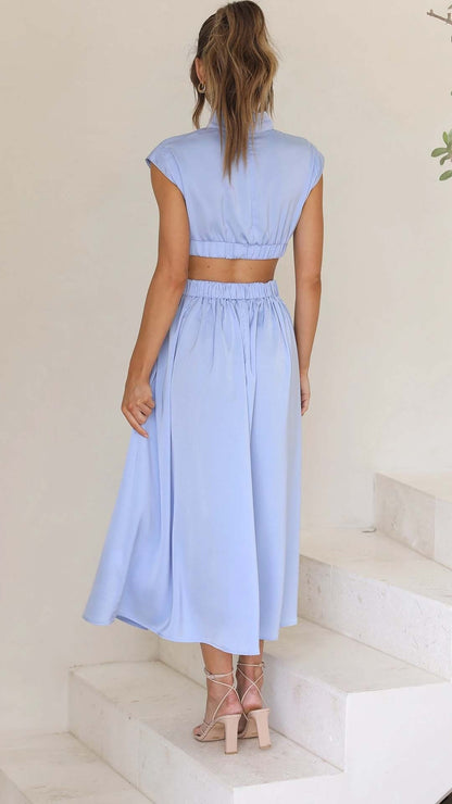 REINA | Sleeveless Maxi Dress