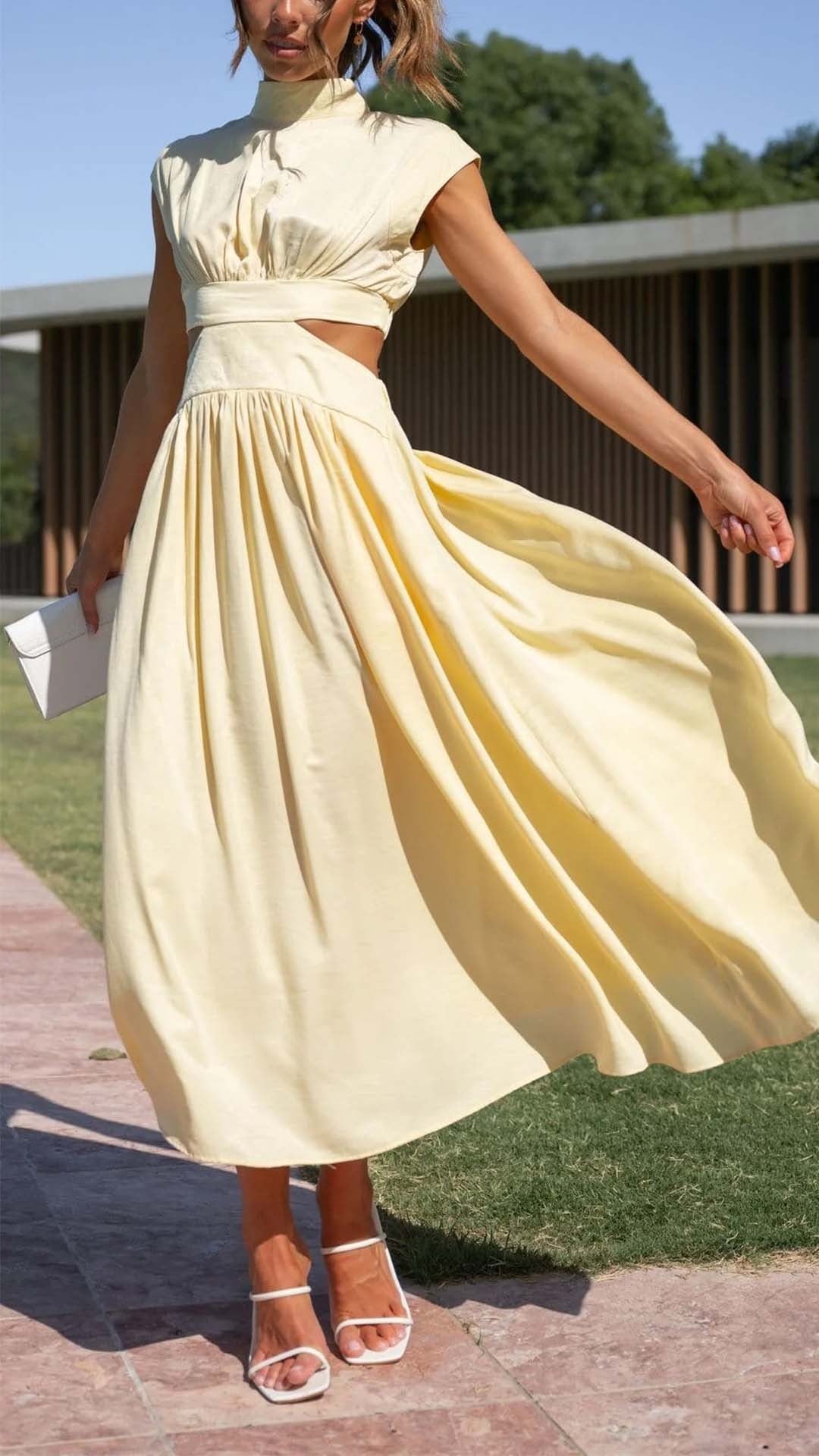 REINA | Sleeveless Maxi Dress