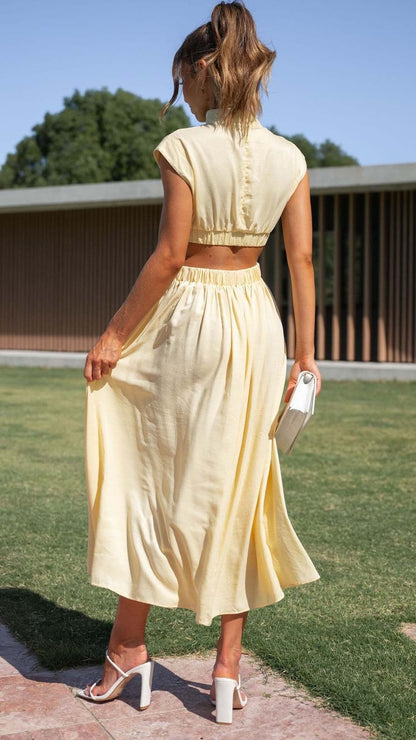 REINA | Sleeveless Maxi Dress